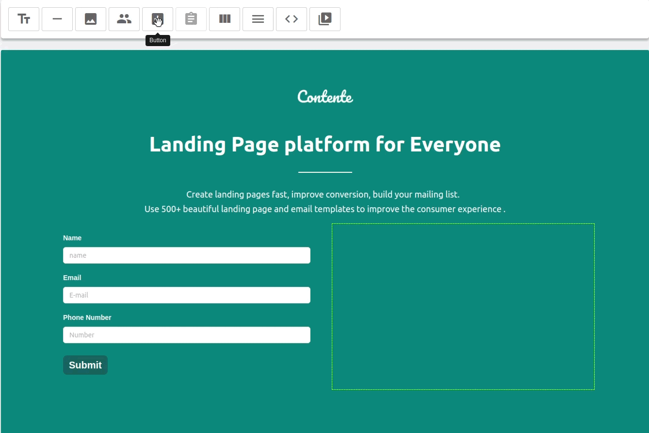 Contente platform